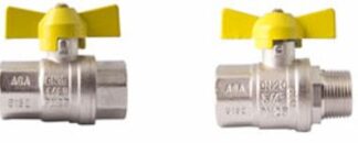 PLATED BRASS BALL VALVES - TESTED & DUAL APPROVED