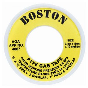 boston yellow gas tape