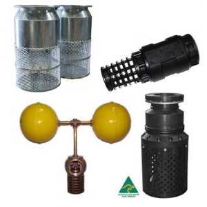 Foot Valves, Strainers